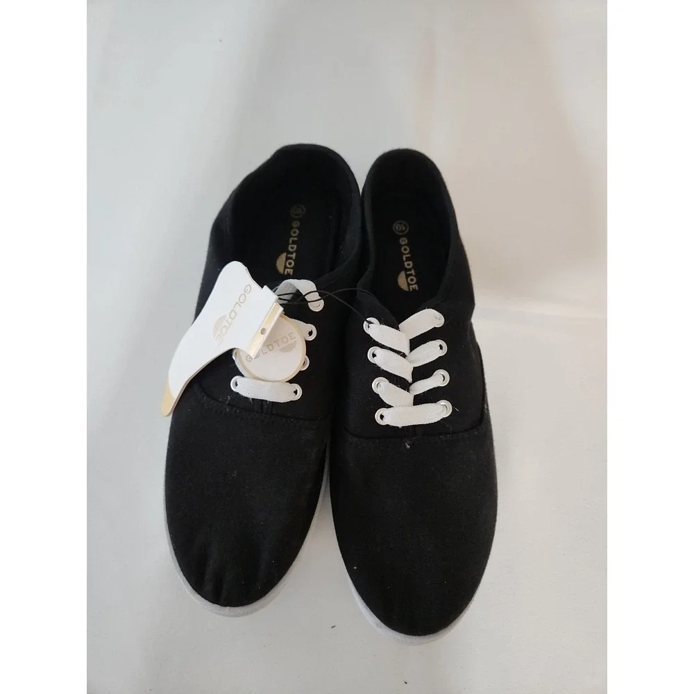 Gold Toe‎ Women's Size 10 Black/white Shoes NEW